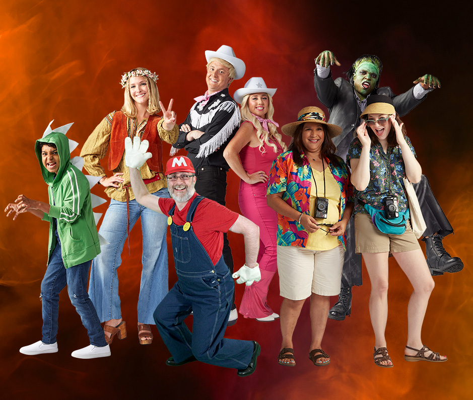 Costume ideas from Goodwill